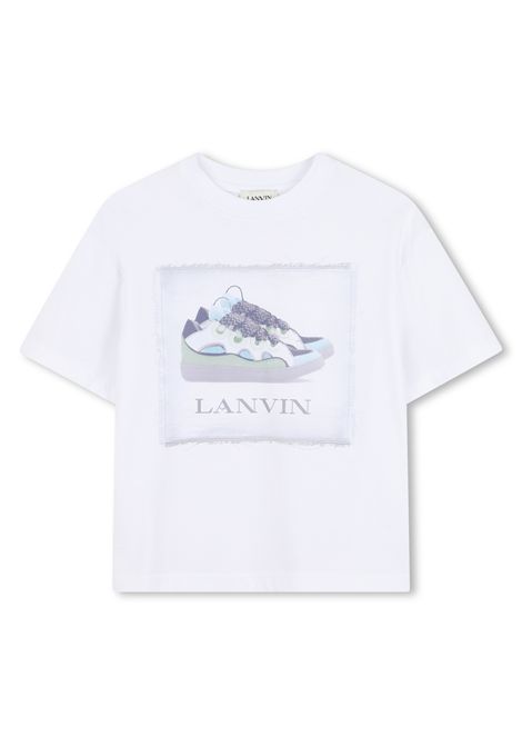 T-shirt con stampa LANVIN KIDS | N3035910P